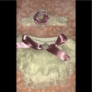 Baby girl Bloomers size Small (0-3)